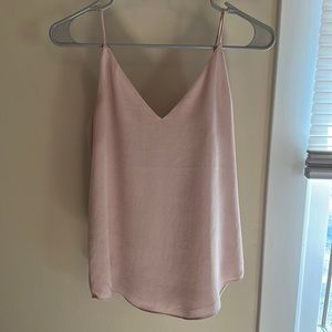 Express blush pink tank